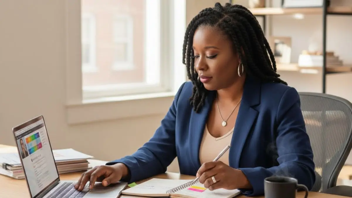 Entrepreneur learning how to avoid business burnout while managing multiple responsibilities