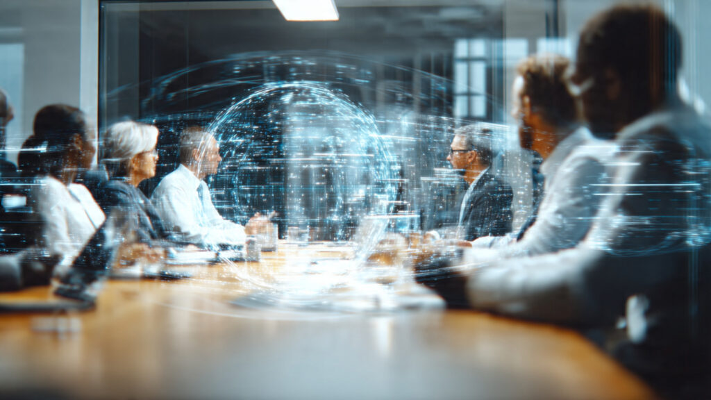 AI adoption strategy boardroom